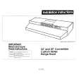WHIRLPOOL RH2730XXW0 Installation Manual