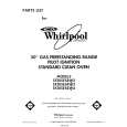 WHIRLPOOL SF305ESRW4 Parts Catalog