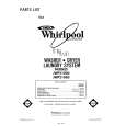 WHIRLPOOL JWP21080 Parts Catalog