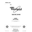 WHIRLPOOL LE6810XSW0 Parts Catalog
