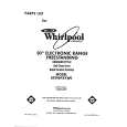 WHIRLPOOL RF396PXXB0 Parts Catalog