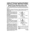 WHIRLPOOL 8720VV Installation Manual