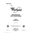 WHIRLPOOL RF390PXVW0 Parts Catalog