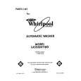 WHIRLPOOL LA5558XTW0 Parts Catalog