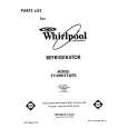 WHIRLPOOL ET18HKXTM02 Parts Catalog