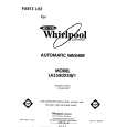 WHIRLPOOL LA5580XSW1 Parts Catalog