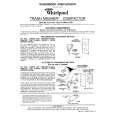 WHIRLPOOL TU4000XRP2 Installation Manual