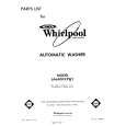 WHIRLPOOL LA6400XPW1 Parts Catalog