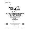 WHIRLPOOL SF387PCYW0 Parts Catalog