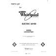 WHIRLPOOL LE5800XPW0 Parts Catalog