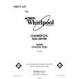 WHIRLPOOL GCG2901XSN1 Parts Catalog
