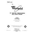 WHIRLPOOL RJE3750W2 Parts Catalog