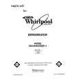 WHIRLPOOL ED22MMXRWR4 Parts Catalog