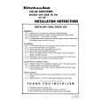 WHIRLPOOL KD100 Installation Manual