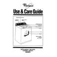WHIRLPOOL LA8580XWW2 Owners Manual