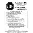 WHIRLPOOL KDC38 Installation Manual