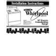 WHIRLPOOL RF3300XVN0 Installation Manual