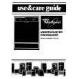 WHIRLPOOL DU8300XT2 Owners Manual