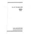 WHIRLPOOL RH800W Installation Manual