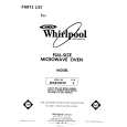 WHIRLPOOL MW8200XR0 Parts Catalog