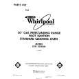 WHIRLPOOL SF3110SKN0 Parts Catalog