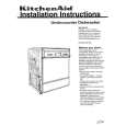 WHIRLPOOL KUDM22HT1 Installation Manual