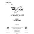 WHIRLPOOL LA6098XTG0 Parts Catalog