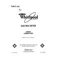 WHIRLPOOL LE6800XTW0 Parts Catalog
