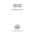 WHIRLPOOL KHPS 7520/I/01 Owners Manual