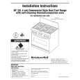 WHIRLPOOL KDRP463LSS01 Installation Manual