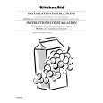 WHIRLPOOL KSBS25FKBL00 Installation Manual