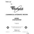 WHIRLPOOL CA2762XWW1 Parts Catalog