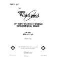 WHIRLPOOL RF316EXPW0 Parts Catalog
