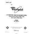 WHIRLPOOL RB170PXL5 Parts Catalog