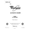 WHIRLPOOL LA7400XMW3 Parts Catalog