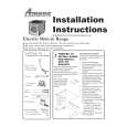 WHIRLPOOL ARTS6651WW Installation Manual