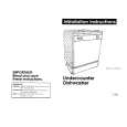WHIRLPOOL LUD2100X7 Installation Manual