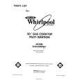 WHIRLPOOL SC8430SRW1 Parts Catalog