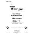 WHIRLPOOL MW8550XL0 Parts Catalog