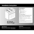 WHIRLPOOL RS610PXGV2 Installation Manual
