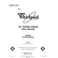 WHIRLPOOL RH2730XWS1 Parts Catalog