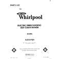 WHIRLPOOL RJE385PW0 Parts Catalog