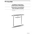 WHIRLPOOL KUDM03FTBL0 Installation Manual
