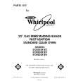 WHIRLPOOL SF3020SRW2 Katalog Części