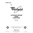 WHIRLPOOL LA8800XSW2 Parts Catalog