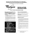 WHIRLPOOL SM958PSKW1 Installation Manual