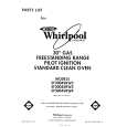 WHIRLPOOL SF3004SRW3 Parts Catalog