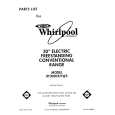 WHIRLPOOL RF3020XVW2 Parts Catalog