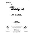 WHIRLPOOL LE3000XMW0 Parts Catalog