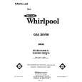 WHIRLPOOL LG5801XKW0 Parts Catalog